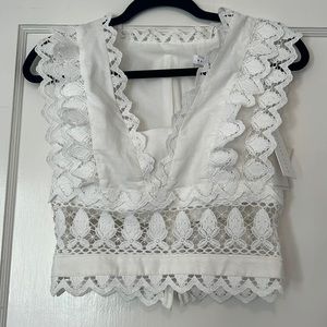 Endless Rose Trim Detail Top